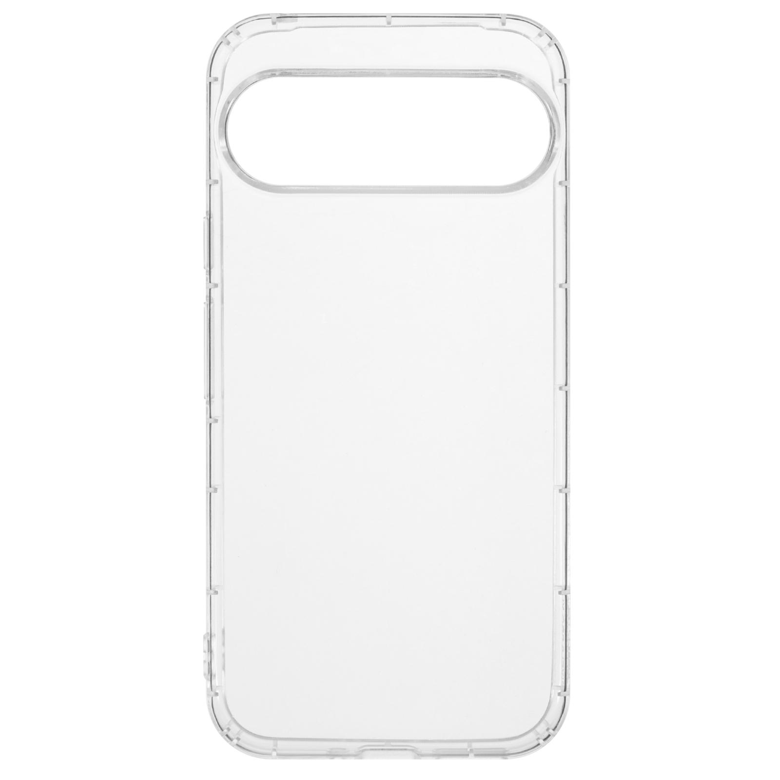 

For Google Pixel 9 Pro XL Clear Case Anti-Drop TPU Phone Cover (Big Rear Lens Hole) A