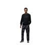 Jordan Essentials FW24 Crew Neck Sports Letter Pattern Long Sleeve Sweatshirt Men Sweatshirt Black HV9284010