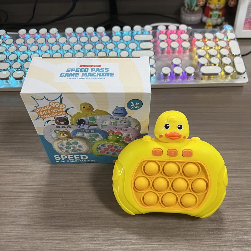 Internet Celebrity Push-Button Rhythm Game: Children's Educational Whack-a-Mole Logic Toy