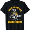 Marching Band _ Quad Drum _ Funny Tenor Drummer T-Shirt