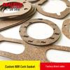 Oil-Resistant Rubber Cork Gasket for Printer Shock Absorption - Durable and Elastic.