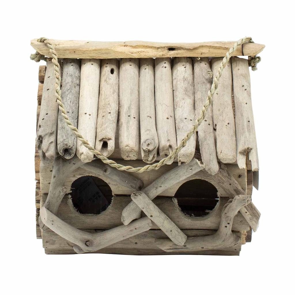 Birdhouse Driftwood Double