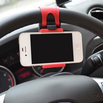New Car Steering Wheel Mount Holder Universal Support for Mobile Phone GPS Mn002