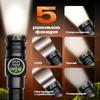 Rechargeable Handheld Powerful Laser Tactical Flashlight, Rechargeable LED Flashlight