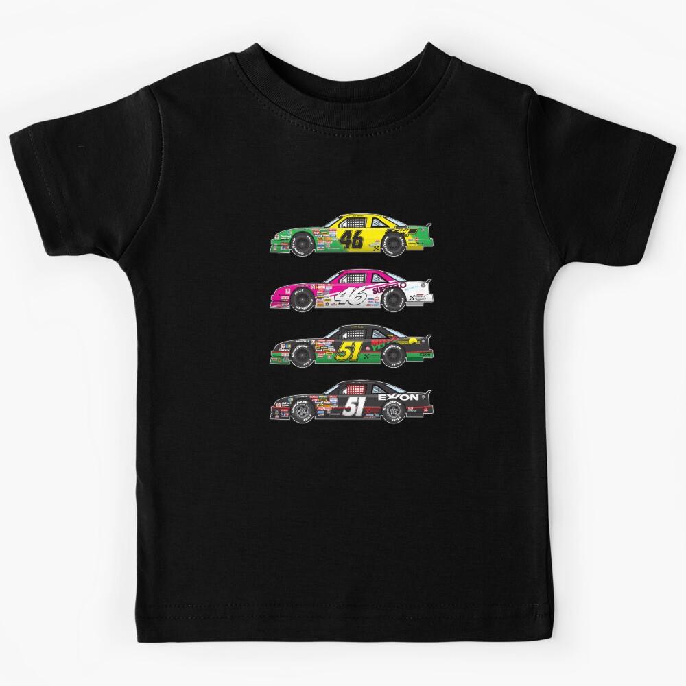 Days of Thunder Car Collection Illustration, Cole Trickle, Rowdy Burns Kids T-Shirt 140