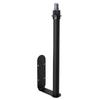 Black Wall-Mounted Stainless Steel Toilet Paper Holder