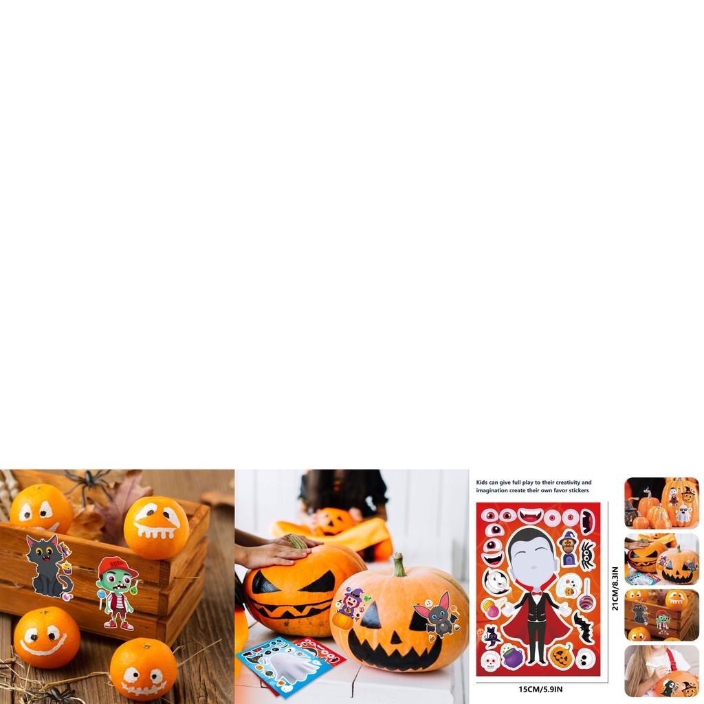 Adorable Cartoon Halloween Stickers For Kids Engaging Interactive Family Fun