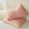 Home Pillowcase Cotton Pillow Cover Plaid Pillowslip Pillow Case Rectangle Pillowslip Pillow Case Bedroom Sofa Cushion Cover