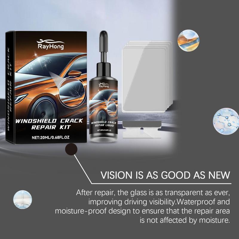 Windshield Crack Repair Fluid Car Window Repair Resin Windscreen Scratch Crack Restore Fluid Glass Curing Glue Car Accessories