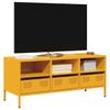 Vidaxl TV Cabinet, Yellow, 101.5X39X43.5 Cm, Cold Rolled Steel