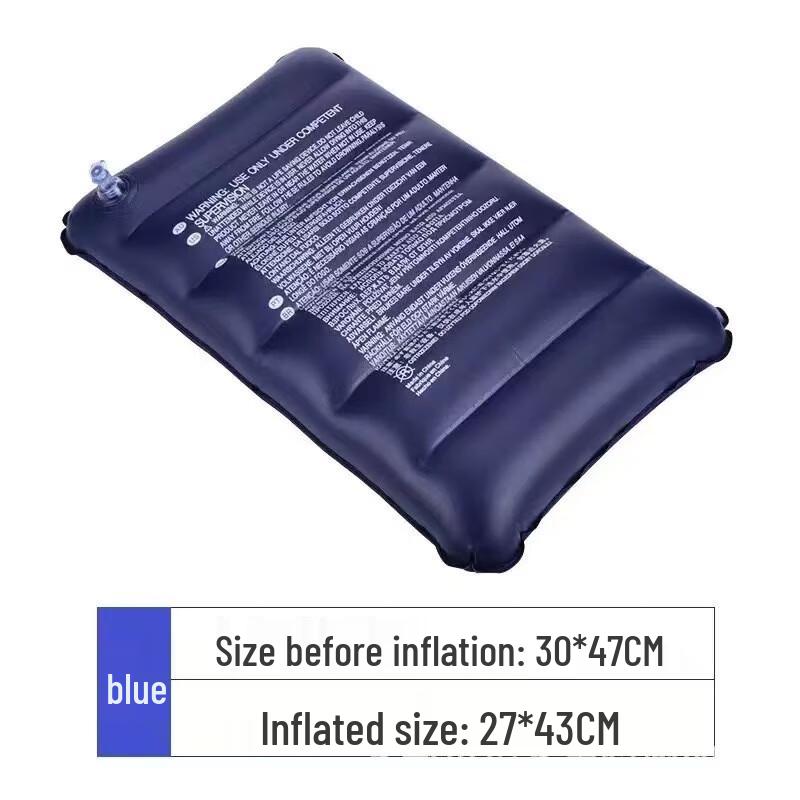 Portable Flocked PVC Inflatable Camping & Lumbar Pillow