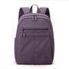 Solid Color Women Backpack Outdoor Student Schoolbag Travel Bag
