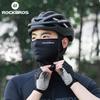 ROCKBROS Maschera Estiva in Seta Ghiacciata Protezione Solare Anti-UV Asciugatura Rapida Orecchie Regolabili Sciarpa Viso Traspirante Antipolvere Copricapo per Ciclismo