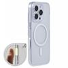 X-LEVEL For iPhone 16 Pro Case Compatible with MagSafe TPU+PC Clear Back Cover with Camera Control Button