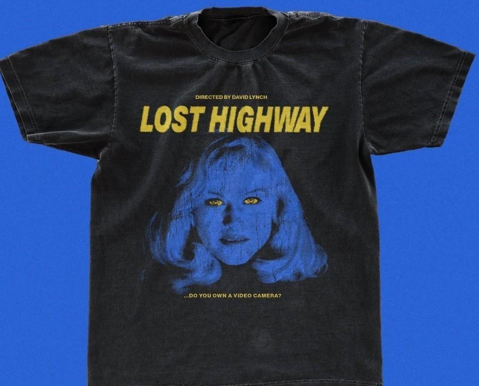 

Lost Highway movie t-shirt, David Lynch classic film T Shirt S-5XL Q812 Unisex T-Shirt L