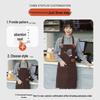 Waterproof Hanging Neck Canvas Apron - Custom Printed for Kitchens, Coffee Shops, Gardening – Stain-Resistant Waist Apron for Women