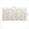 Desk Mat With Graphics For Home And Office Floral Vintage Pattern 120X60 Cm