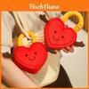 Heart Lock Plush Toy Couple Gift For Valentines Day Romantic Decor