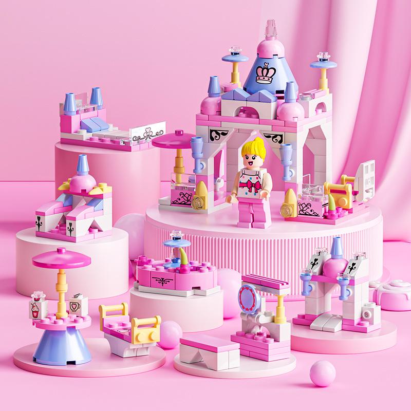 Compatible Lego Small Building Blocks: Educational Military Tank & Castle Set for Boys and Girls