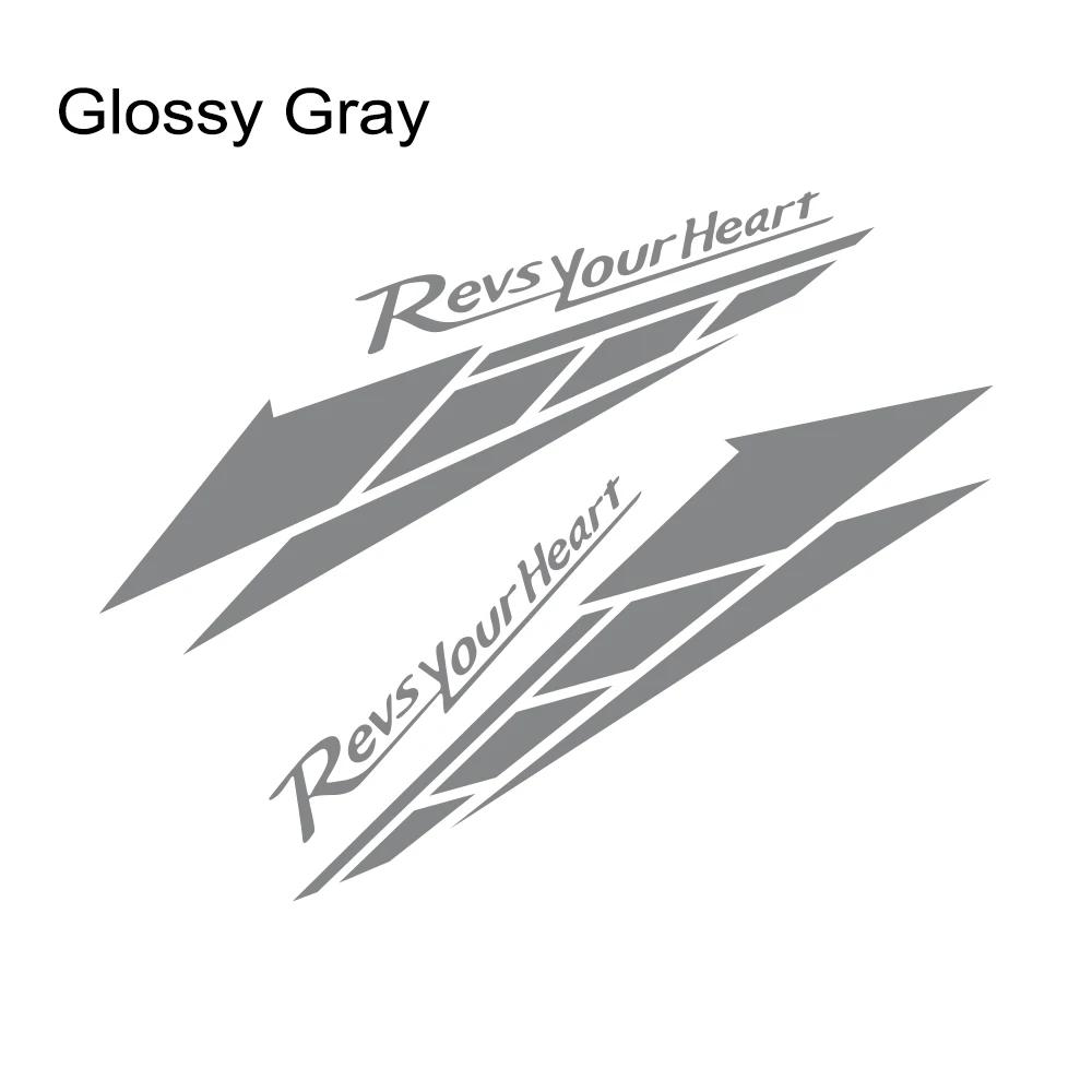 REVS YOUR HEART Motorcycle Stickers Creative Anti Scratch Vinyl Decals Motorbike Side Fairings Decoration Stickers For YAMAHA