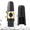 Alto Saxophone Mouthpiece Kits Includes Saxophone Mouthpiece, Plastic Cap, and Metal Ligature Clip Sax Saxophone Parts