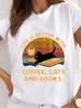 Fashion Short Sleeve Ladies 3D Print Women's T-shirts Cat Graphic Animal Pet Love Style Clothes Summer Female T-shirts
