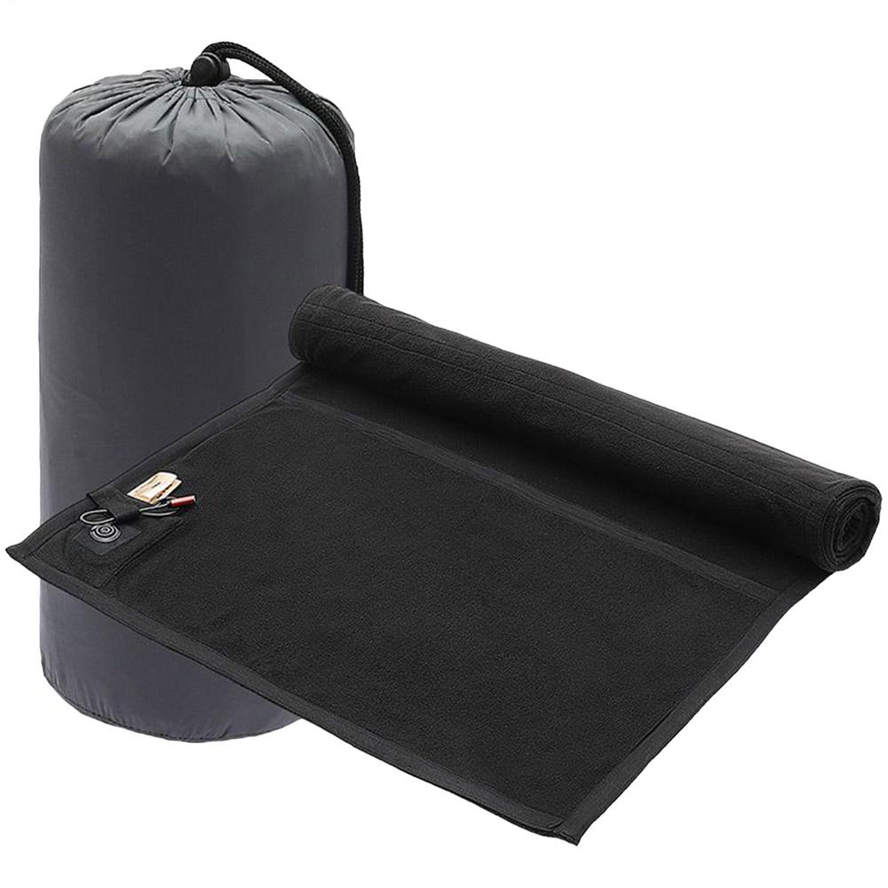 USB Powered Heated Sleeping Bag Electric Warm Foldable Camping Gear for Adults Men Women Outdoor Winter Survival Picnic