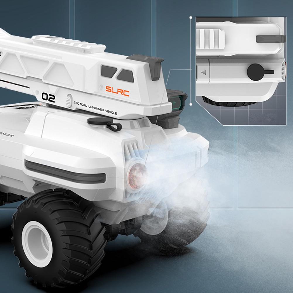 1:14 Scale 2 In 1 Remote Control Car With Water Ball Launcher Spray 2.4G RC Car With Light Gifts For Boys Girls