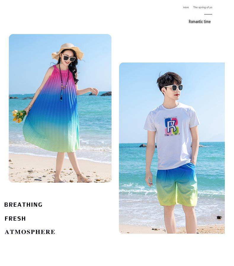 Stylish Spring-Summer Family Outfits: Mother-Son & Mother-Daughter Dresses