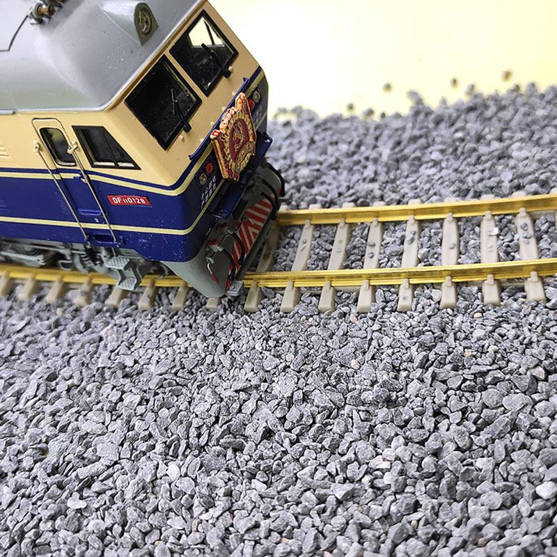 1/87 Ho Scale Train Track Model Miniature Sand Table Train Railway Layout Straight Track/Curved Track