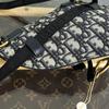 [Usato] Mini Borsa a Sella Dior 'Jacquard Dior Oblique Blu' - Eccellente #1VEM4H0