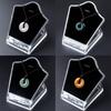 Crystal Agate Pendant Clavicle Chain Adjustable Cold Wind Safety Buckle Necklace