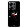 Phone Case - MANIACASE - Xiaomi Redmi Note 13 Pro 4G - Silicone - Flexible - Nike Jordan Logo