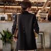 WTEMPO Office Ladies Large Size Solid Color V-neck Blazer Coats Women's Spring Autumn Long Sleeve Elegant Slim Button Coats