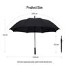 MAYDU Men's Semi-Automatic Windproof Golf Umbrella