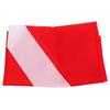 Dive Flag Scuba Diving Spearfishing Freediving Diver Down Boat 50x35cm Rectangular Red White