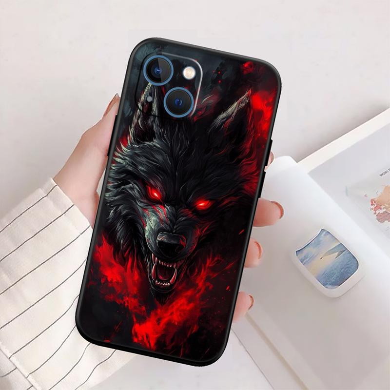 Animal Wolf Phone Case for Samsung Galaxy S20 S21 S22 Ultra FE + Plus A21S A22 A24 A25 A26 A30 A30S A31