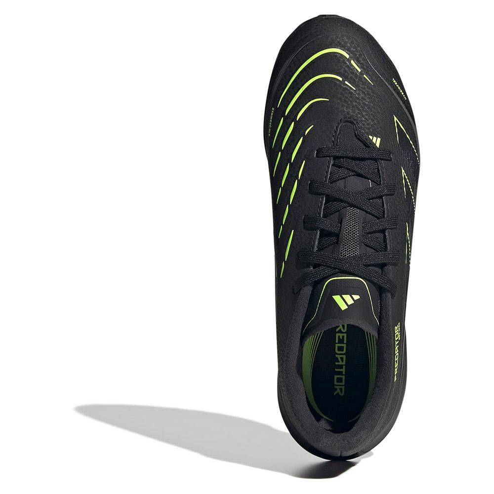 Adidas predator league soccer shoes hybridfeel upper black