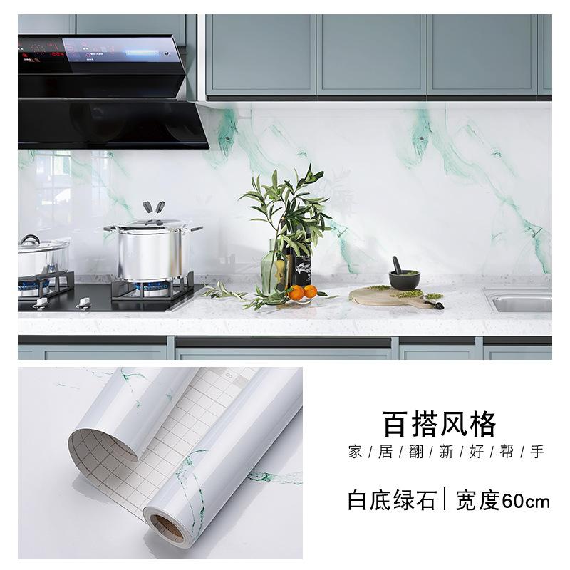 60cm X1/3/5/10m Samolepicí tapeta na zeď Vodotěsná Olejuvzdorná Fólie Mramorová Dekorace Samolepka Kuchyň Koupelna Renovace Dekorativní