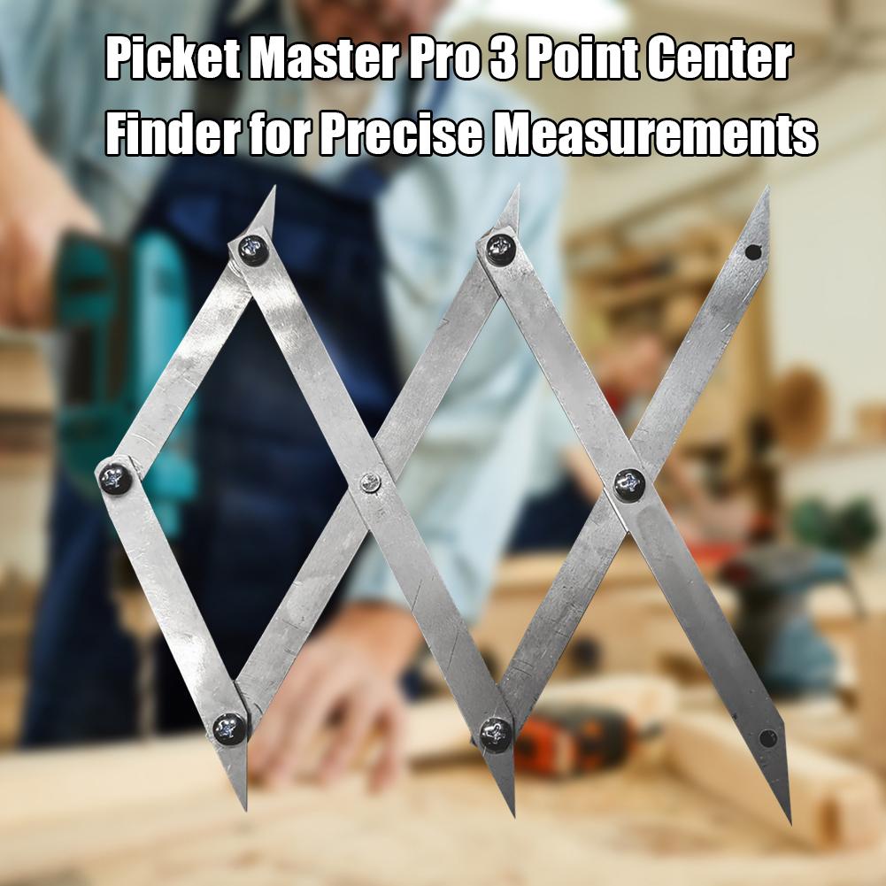 3/7Point Center Master Woodworking Center Finding Tool Picket Master Pro Equal Spacing Layout Tool Equal Space Divider Household