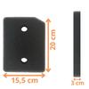 Filtre pour Miele remplacement filtre 9164761 [Lot 2] Sèche Linge Miele T1/TC/TK/TM/TW