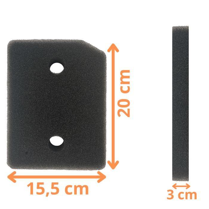 Filtre pour Miele remplacement filtre 9164761 [Lot 2] Sèche Linge Miele T1/TC/TK/TM/TW