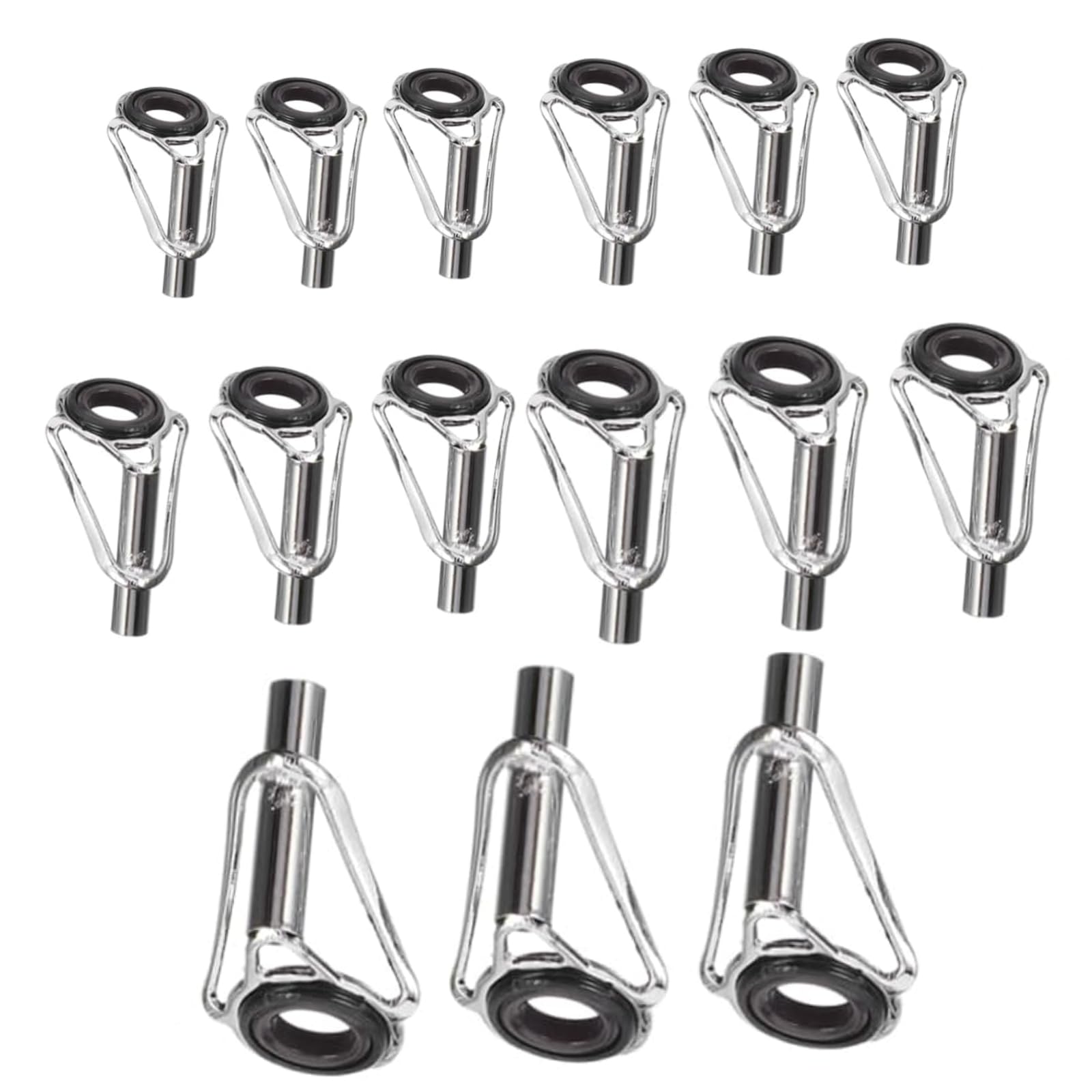 YFFSFDC Top Guide Rod Guide Set of 15 Sterence Fishing M