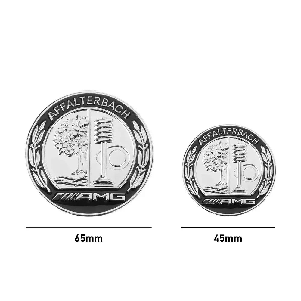 Autoaufkleber Neu 2025 Für Mercedes Benz Neues 3D Metall Auto AMG Emblem Apfelbaum Karosserie Kofferraum Dekoration Aufkleber Zubehör für Merced