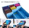 Deck Trading Card Card Storage Holds Trading with and Card Compatible with and Other Card Games Blue Interior with 3 Case, Case, Box, 2300+ Cards,