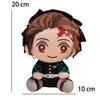 20 centimetri Giappone Demone Slayer Bambole di Peluche Bella Anime Kimetsu No Yaiba Kamado Tanjirou Nezuko Zenitsu Kyoujurou Giocattoli per Bambini Regali