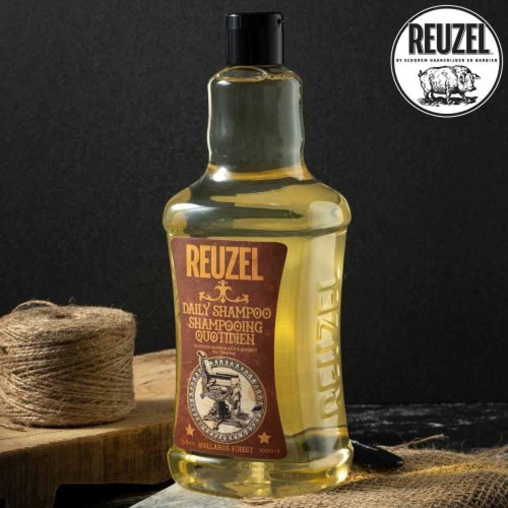 

Reuzel Daily Shampoo 33.81 Oz 1000 Ml Liter Pump Included none
