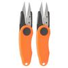 2 PCS   Badminton Line Scissors Fast Shrimp Shaped Scissors Outdoor Portable Folding Fishing Line Clipper
