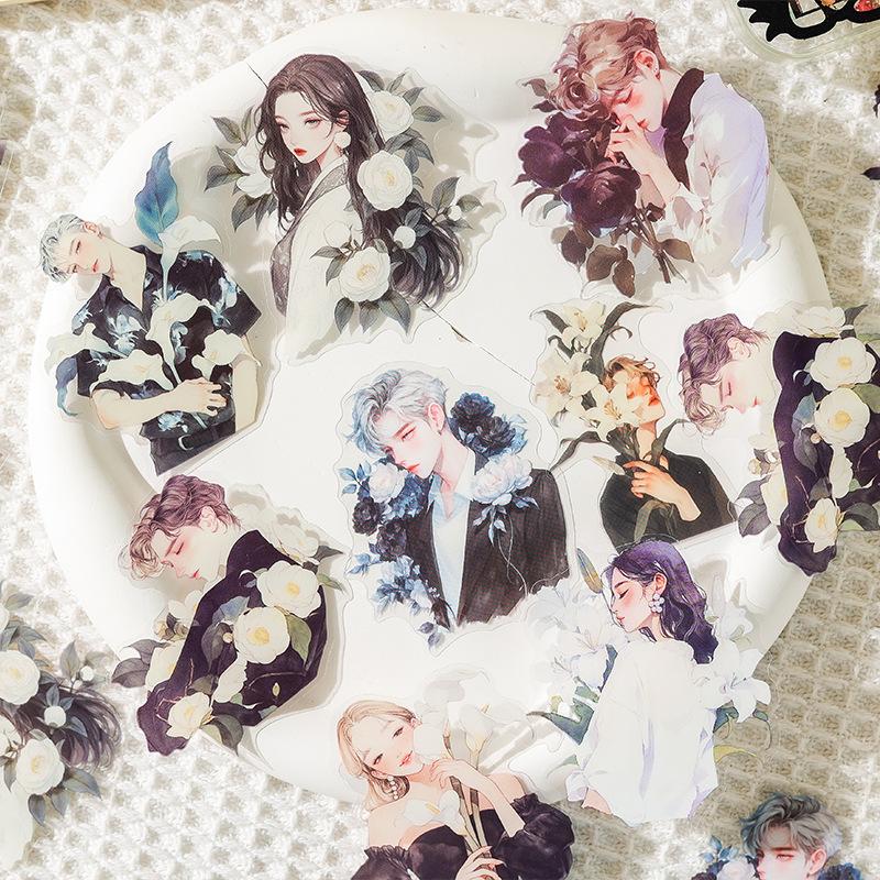 30 Peças/Lote Adesivo de Papelaria Kawaii Diário de Sucata Decorativo Scrapbooking Artesanato DIY Adesivo
