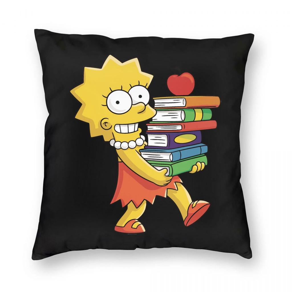 Homer In The Bushes Simpsons Pillowcase Soft Polyester Cushion Cover Gift Throw Pillow Case Cover Home Dropshipping 45*45Cm